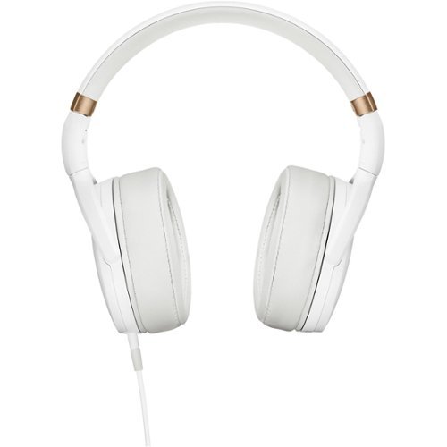 Sennheiser - HD Wired Over-the-Ear Headphones - White-Front_Standard 