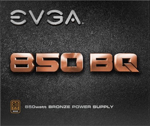 EVGA 850W Modular BQ Power Supply - Black SHOP ONLINE