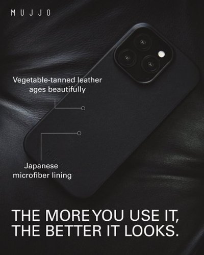 Mujjo Apple iPhone 16 Pro Max Leather Case - Black HOW TO BUY