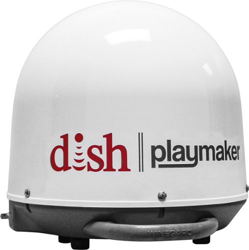  Winegard - DISH Playmaker Outdoor Portable Satellite Antenna Bundle - White