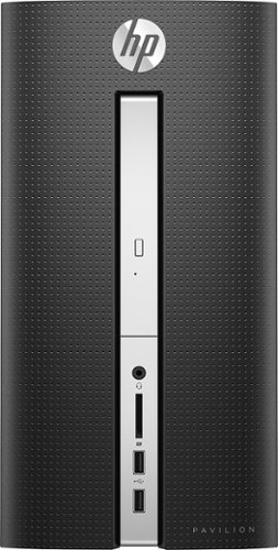  HP - Pavilion Desktop - Intel Core i7 - 12GB Memory - 2TB Hard Drive - Twinkle Black