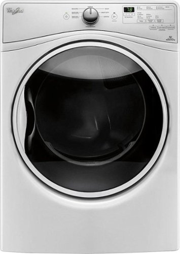  Whirlpool - 7.4 Cu. Ft. 8-Cycle Electric Dryer with Steam