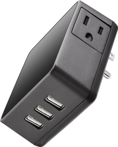  Insignia™ - Wall Tap USB Wall Charger - Black