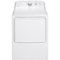 GE - 6.2 Cu. Ft. 3-Cycle Electric Dryer - White-Front_Standard 