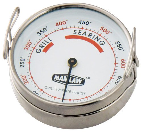  Man Law - Grill Surface Thermometer - Stainless-Steel