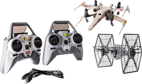  Air Hogs - Star Wars X-wing Starfighter Drone and TIE Fighter Drone - Multi
