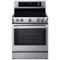 LG - 6.3 Cu. Ft. Freestanding Electric Range with ProBake Convection - Stainless Steel-Front_Standard