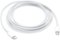 Apple - 6.6' (2M) USB-C Charge Cable - White-Front_Standard 