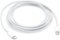 Apple - 6.6' (2M) USB-C Charge Cable - White-Front_Standard