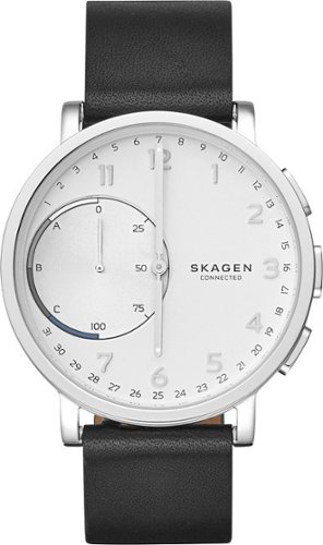 Skagen - Connected Hagen Smartwatch 42mm Stainless Steel - Stainless steel