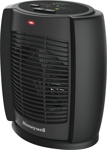  Honeywell - Deluxe Cool-Touch Heater - Black