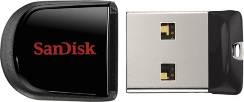  SanDisk - Cruzer Fit 32GB USB Flash Drive - Black
