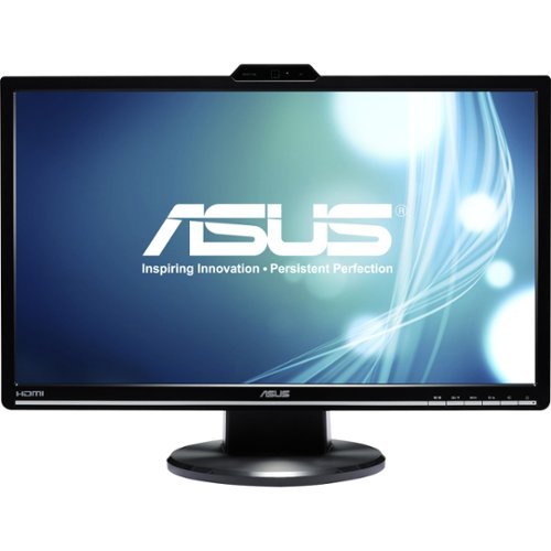  ASUS - 24" LED HD Monitor - Glossy Piano Black