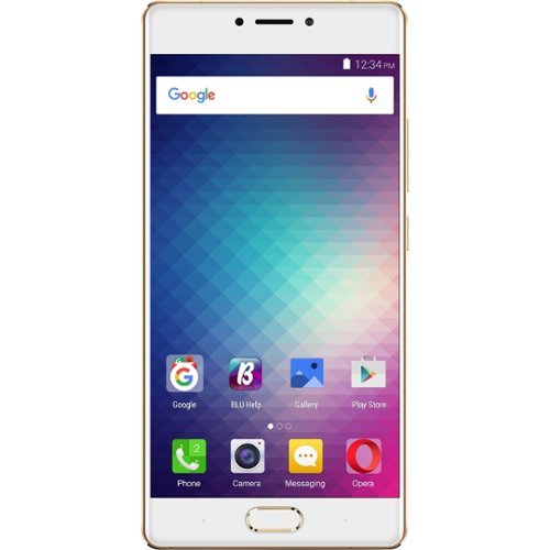 BLU - Pure XR 4G with 64GB Memory Cell Phone (Unlocked) - Gold-Front_Standard 