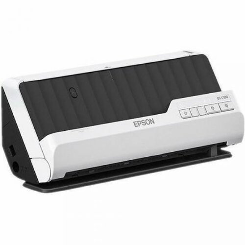 Epson - DS-C330 Sheetfed Scanner - 600 dpi Optical - 10-bit 30 ppm (Mono) - 30 ppm - Duplex Scanning - USB - Color-Front_Standard 