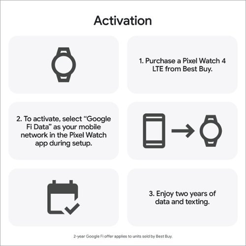 Google Pixel Watch 4 (41mm) - LTE - Matte Black Case - Obsidian Band - (2025) BUY IN QATAR