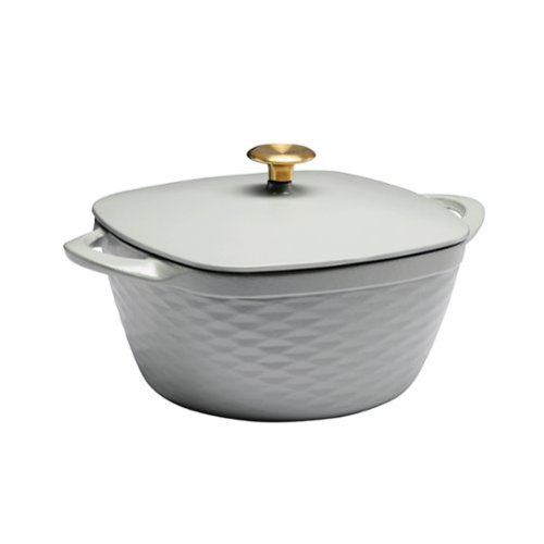 Tramontina - 7Qt Square Covered Dutch Oven - Gray-Angle_Standard 