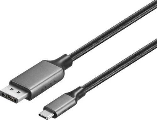 Insignia™ - 6 ft. USB-C to DisplayPort Cable - Black