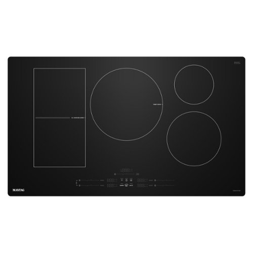 Maytag - 36" Electric Induction Cooktop with Power Boost - Black