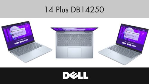 Dell 14 Plus DB14250 Laptop 14.0 WQXGA (Intel Ultra 7 256V, 16GB