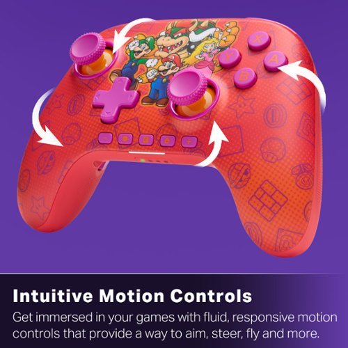 PowerA Advantage Wireless Controller for Nintendo Switch 2 Mario