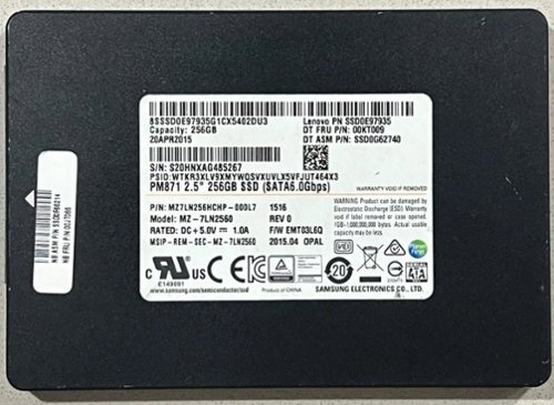  Samsung - 840 Pro 256GB Internal Serial ATA Solid State Drive for Laptops