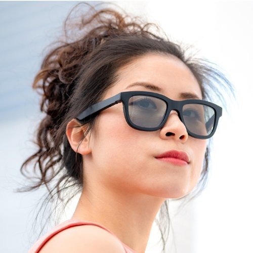 Ampere Dusk Lite Smart Sunglasses with Electronic Tint Adjustable Lenses - Black BUY IN UK
