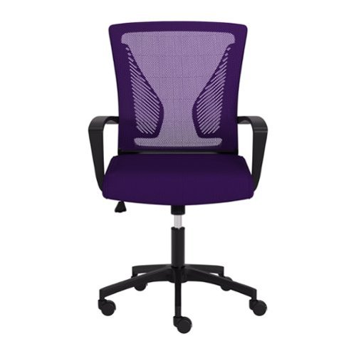 CorLiving - Workspace Mesh Back Office Chair - Purple-Front_Standard 