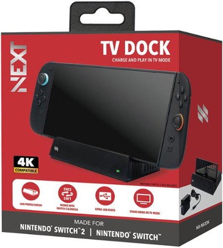 NEXT 4K TV Dock Kit for Switch 2, Switch & Switch OLED - Black BUY IN EUROPE