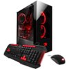 iBUYPOWER - Desktop - AMD FX-Series - 8GB Memory - AMD Radeon RX 460 - 1TB Hard Drive - Black/Red-Front_Standard