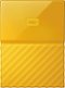 WD - My Passport 4TB External USB 3.0 Portable Hard Drive - Yellow-Front_Standard