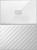 WD - My Passport 4TB External USB 3.0 Portable Hard Drive - White-Front_Standard