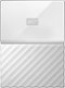 WD - My Passport 4TB External USB 3.0 Portable Hard Drive - White-Front_Standard
