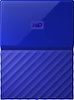 WD - My Passport 4TB External USB 3.0 Portable Hard Drive - Blue-Front_Standard