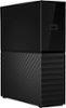 WD - My Book 3TB External USB 3.0 Hard Drive with Hardware Encryption - Black-Angle_Standard