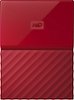 WD - My Passport 4TB External USB 3.0 Portable Hard Drive - Red-Front_Standard