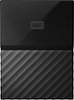 WD - My Passport 4TB External USB 3.0 Portable Hard Drive - Black-Front_Standard