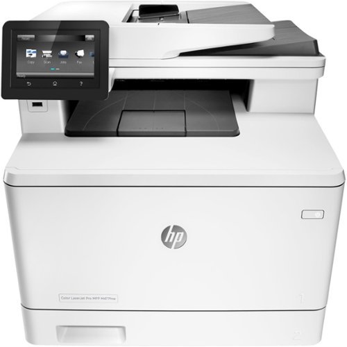  HP - Refurbished LaserJet Pro MFP m477fnw Color All-In-One Printer - White