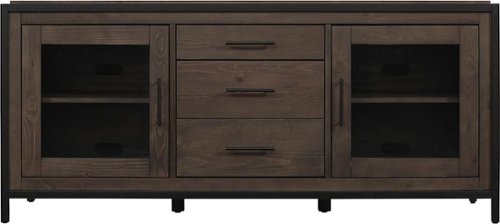 Bell'O - TV Stand for Most TVs Up to 70" - Waxy Weathered