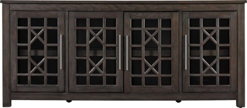 Bell'O - TV Stand for Most TVs Up to 70" - Oak