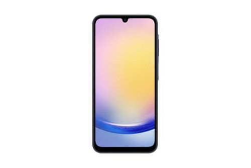 Boost Mobile - Refurbished Excellent - Samsung Galaxy A25 128 GB Black - Prepaid Smartphone - Blue Black-Front_Standard 