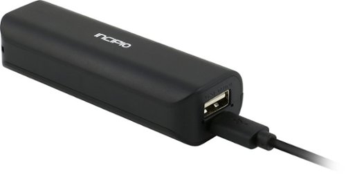  Incipio - 3000 mAh Portable Charger for Most USB-Enabled Devices - Black