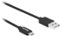 Incipio - 6' Micro USB-to-USB Device Cable - Black-Front_Standard