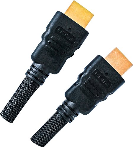  Sonax - 6.6' In-Wall HDMI Cable - Black