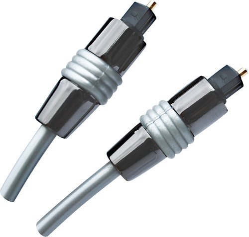  Sonax - 6.6' Toslink Digital Optical Audio Cable - Black