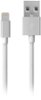 Just Wireless - 6' Lightning USB Charging Cable - White-Front_Standard