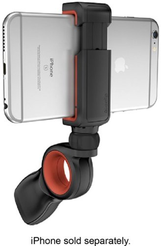  olloclip - Pivot Shooting Grip for Mobile Phones - Red/Black