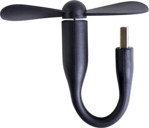  Plug Life - USB Flex Fan - Black