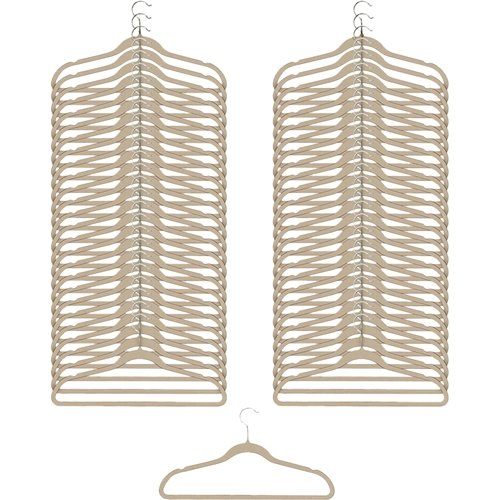 neatfreak! - Clothes Hangers (50 pack) - Sand pebble taupe