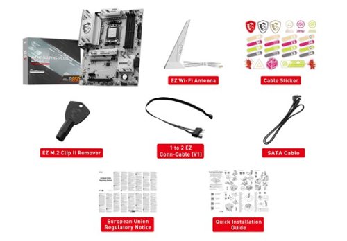 MSI B850 GAMING PLUS WIFI6E (Socket AM5) AMD B850 ATX DDR5 Wi-Fi 6E Motherboard - Gray HOW TO BUY